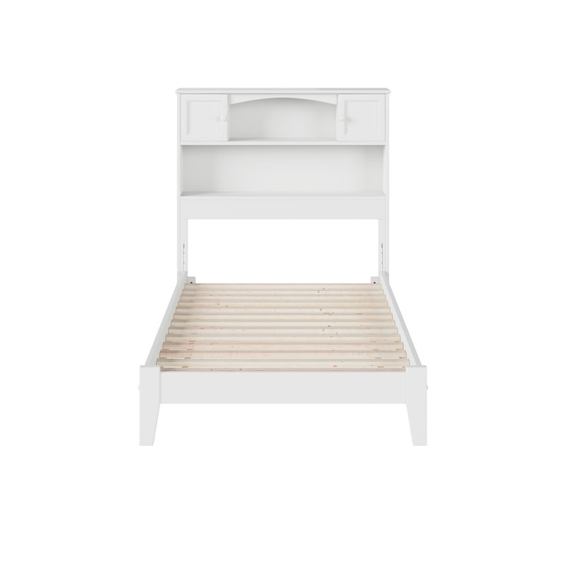 Harriet Bee Quitaque Platforms Bed with Bookcase by Harriet Bee